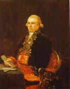 Francisco Jose de Goya Don Antonio Noriega Sweden oil painting reproduction